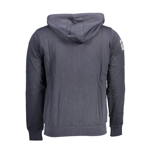 Blue Cotton Men's Sweatshirt