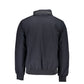 Blue Polyester Men Jacket