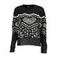 Black Polyester Sweater