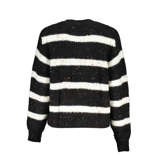 Black Polyester Sweater