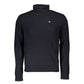 Black Tessuto Mens Sweater High Neck