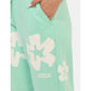 Green Cotton Women Sweatpant