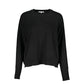 Black Fabric Sweater