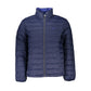 Blue Polyamide Men Jacket