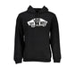 Nero Cotton Men Hooded Sweatshirt