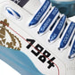 Blue White Printed Portofino Melt Sneakers