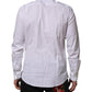 White Poplin Cotton Formal Men Dress Shirt