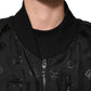 Black Cargo Windbraker Logo Mania Jacket