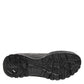 Metallic Black Pull On Rain Boots Shoes
