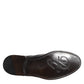 Black Leather Derby Wingtip Formal Shoes