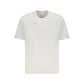White Cotton Mens T-Shirt
