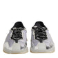 Black Silver NS1 Men Low Top Sneakers Shoes