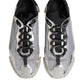 Black Silver NS1 Men Low Top Sneakers Shoes