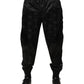 Black Logo DG Print Men Jogger Sweatpants Pants