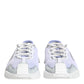 Purple White NS1 Lace Up Low Top Sneakers Shoes