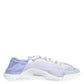 Purple White NS1 Lace Up Low Top Sneakers Shoes