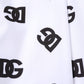White Logo Cotton Skinny Denim Trouser Pants
