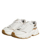 White Gold Daymaster Low Top Sneakers Shoes