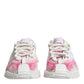 White NS1 Lace Up Low Top Sneakers Shoes