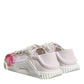 White NS1 Lace Up Low Top Sneakers Shoes