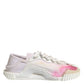 White NS1 Lace Up Low Top Sneakers Shoes