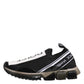 Black Sorrento Slip On Low Top Sneakers Shoes