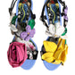 Multicolor Floral Crystal KEIRA Sandals Shoes