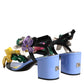 Multicolor Floral Crystal KEIRA Sandals Shoes