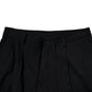 Black Stripes Viscose Skinny Dress Men Pants