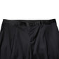 Black Wool Men Formal Dress Trouser Pants