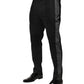 Black Gray Cotton Dress Formal Trouser Pants