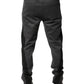 Gray Black Wool Blend Jogger Sweatpants  Pants