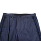 Blue Cotton Tapered Men Formal Trousers Pants