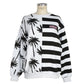 Black Cotton Women Sweater