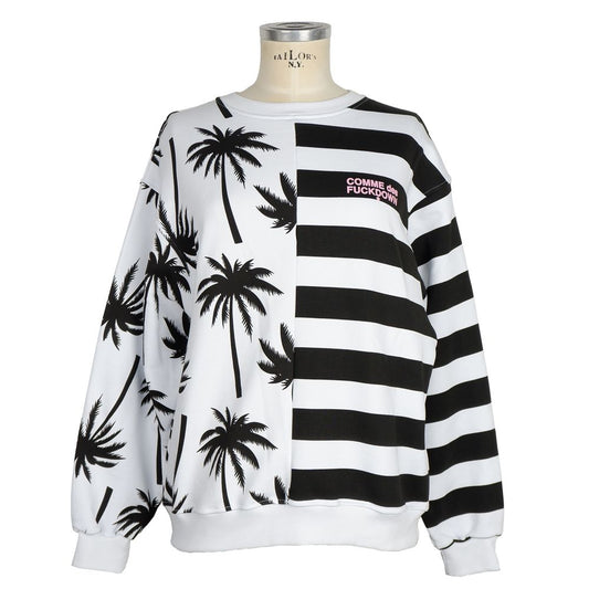Black Cotton Women Sweater