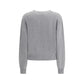Gray Cashmere Cardigan