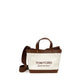 Beige Cotton Tote Bag