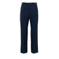 Blue Cotton Casual Pants