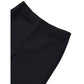 Black Wool Midi Skirt