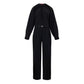 Black Wool Jumpsuit