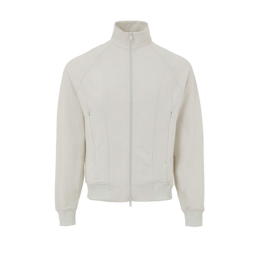 White Polyamide Hoodie