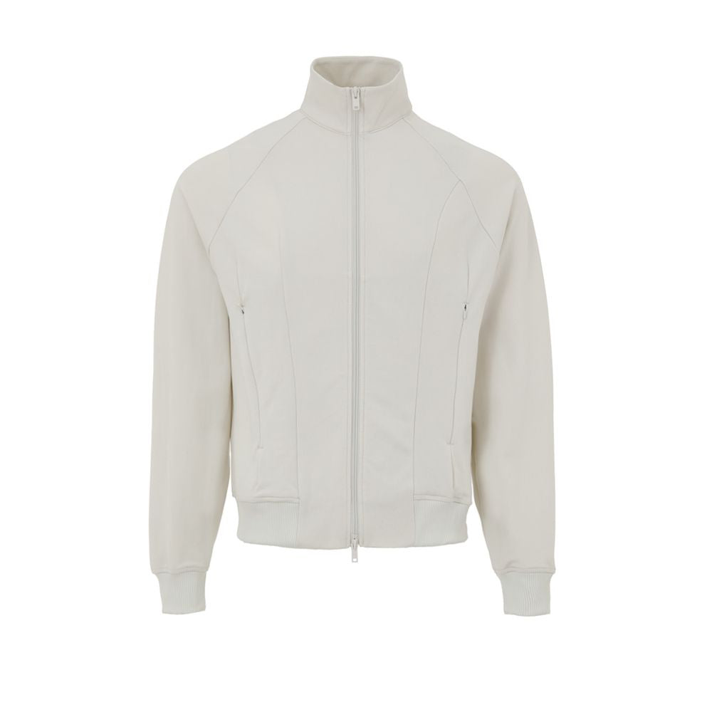 White Polyamide Hoodie