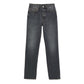Gray Cotton Relaxed Fit Jeans