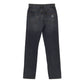 Gray Cotton Relaxed Fit Jeans