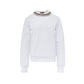 White Cotton Sweatshirt
