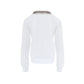 White Cotton Sweatshirt