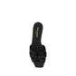 Black Calf Leather Bos Taurus Strap-On Sandals