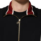 Black DG King Full Zip Sweatshirt  Sweater