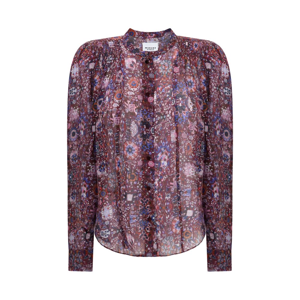 Multicolor Viscose Pattern Shirt