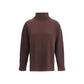 Brown Cashmere Turtleneck
